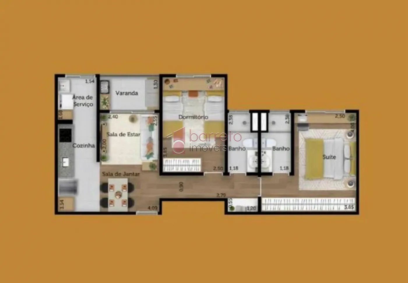 Comprar Apartamento / Padrão em Jundiaí R$ 425.000,00 - Foto 7